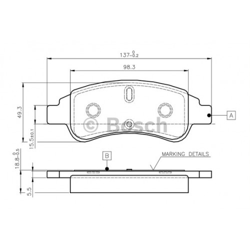 (0986TB2408-0986494027) ÖN BALATA P206-P207-P307-PARTNER-BERLINGO-ARKA DİSK BALATA DUCATO-BOXER 07=> (0986TB2408-0986494027) ÖN BALATA P206-P207-P307-PARTNER-BERLINGO-ARKA DİSK BALATA DUCATO-BOXER 07=>
